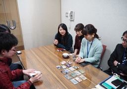 上田安子専門学校での打ち合わせ