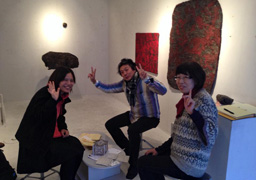 TAEKO TOMODAさん! 世界的な和紙のアーティストさんです。