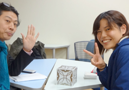 酒井コウジ師匠！今回、商品を一緒に作っていただくことになりました。