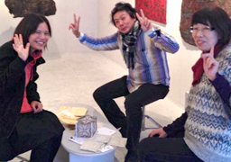 TAEKO TOMODAさん！世界的な和紙のアーティストさんです。