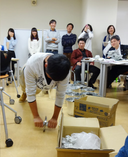 工場からいただいた端材。