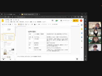 Zoom会議の様子