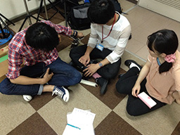 商品プロモーション会議の様子。
